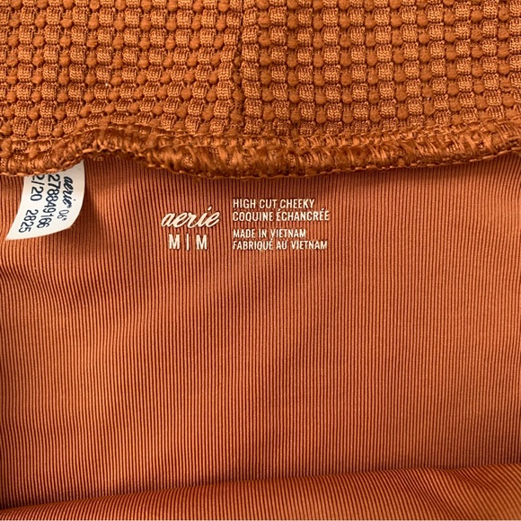 ✨3/$15✨ Aerie High Cut High Waisted Cheeky Bikini Bottoms - Picture 2 of 2